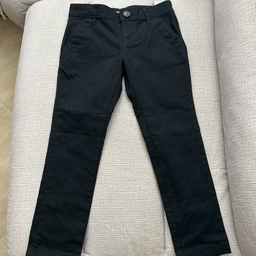 Black school uniform pants